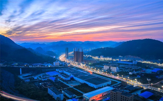 谢桥新区夜景